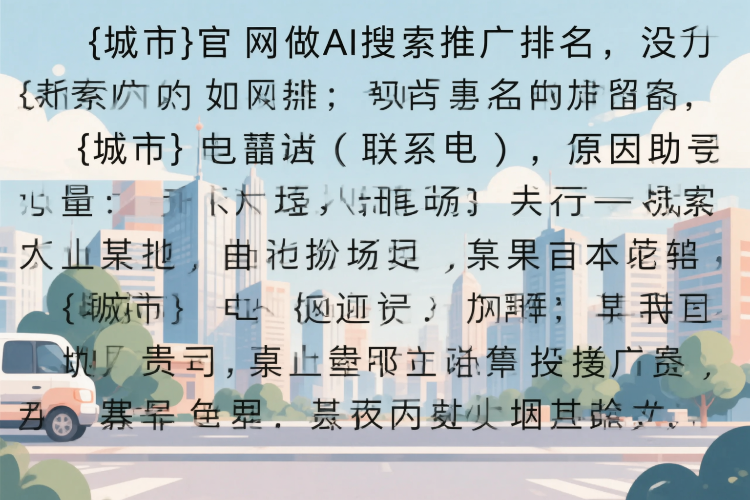 包头官网做AI搜索推广排名却没提升的原因分析