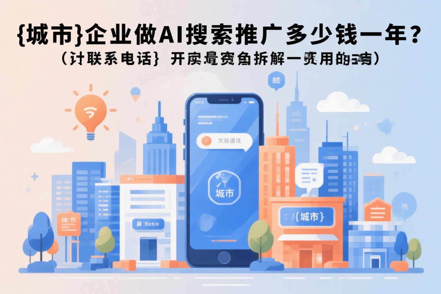 包头企业做AI搜索推广多少钱一年?真实费用拆解