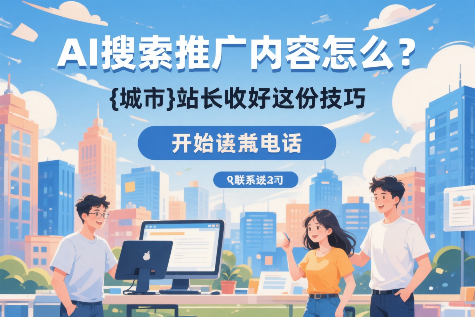 AI搜索推广内容怎么写?包头站长收好这份技巧