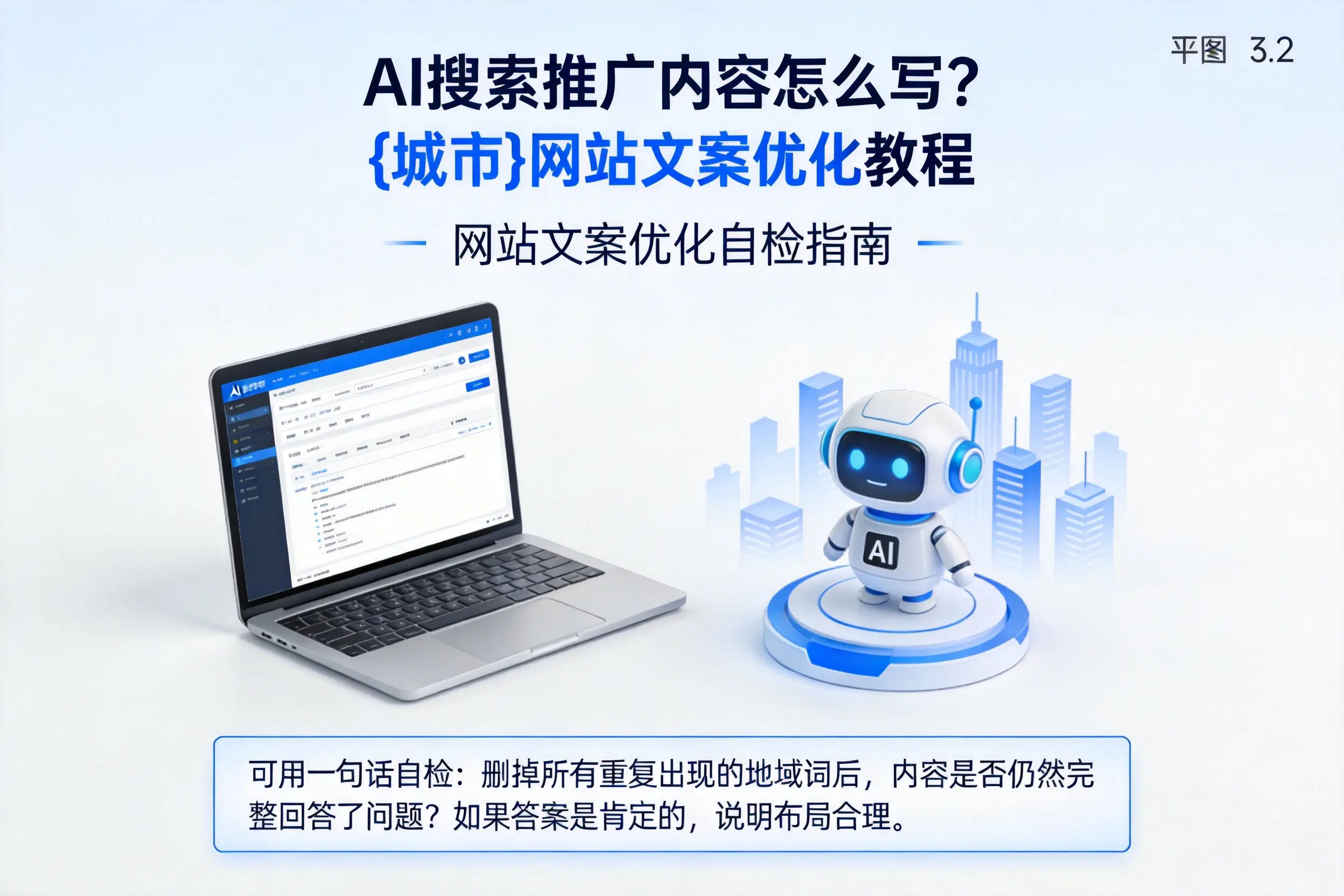 AI搜索推广内容怎么写？包头网站文案优化教程