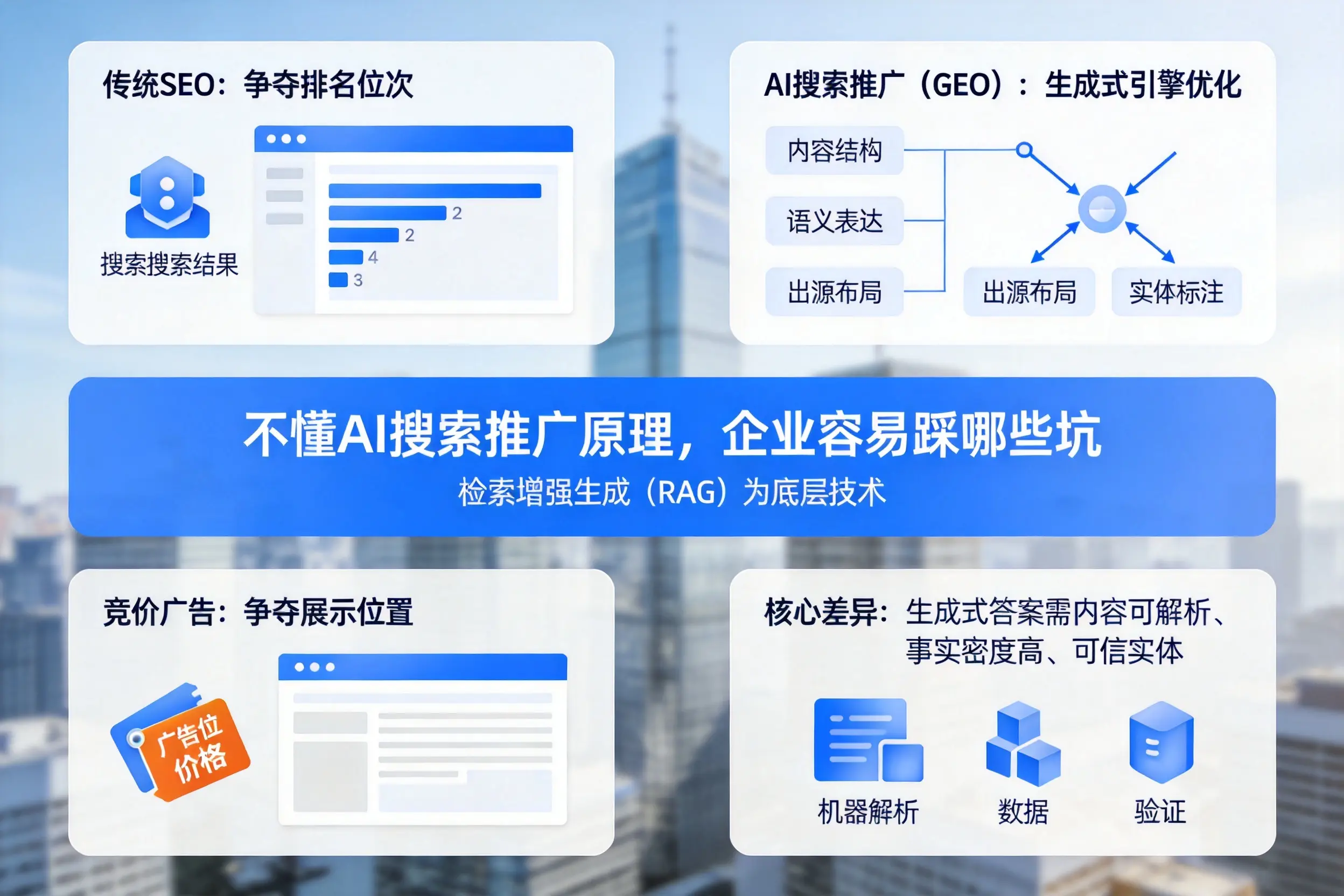 不懂AI搜索推广原理,包头企业容易踩哪些坑