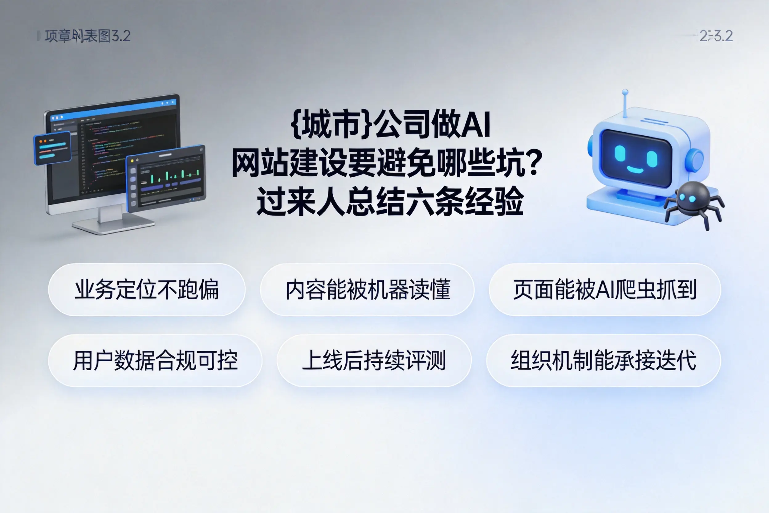 包头公司做AI网站建设要避免哪些坑?过来人总结六条经验