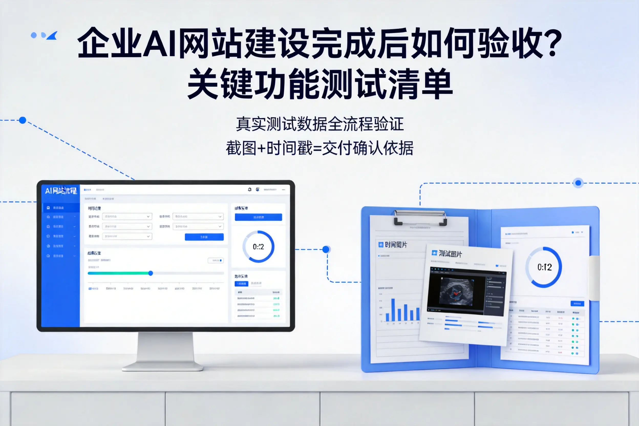 包头企业AI网站建设完成后如何验收？关键功能测试清单
