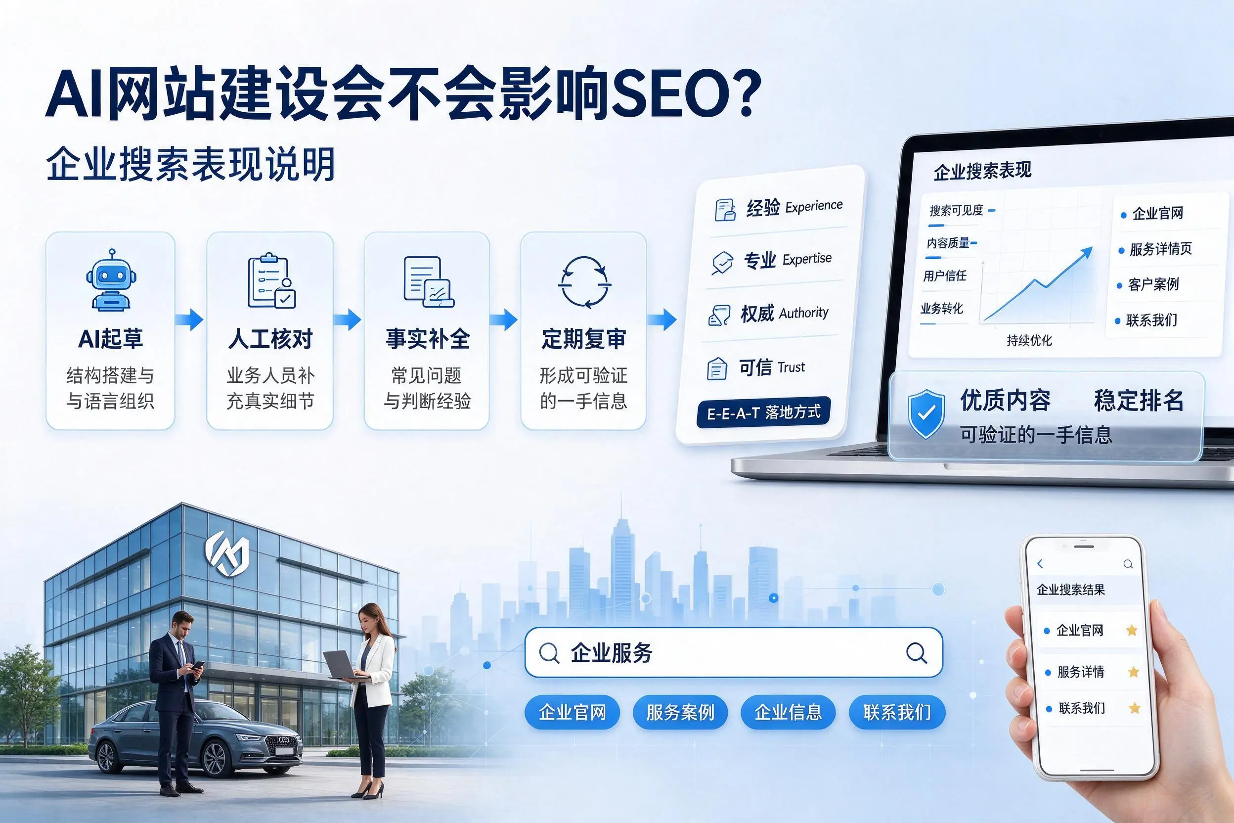 AI网站建设会不会影响SEO?包头企业搜索表现说明