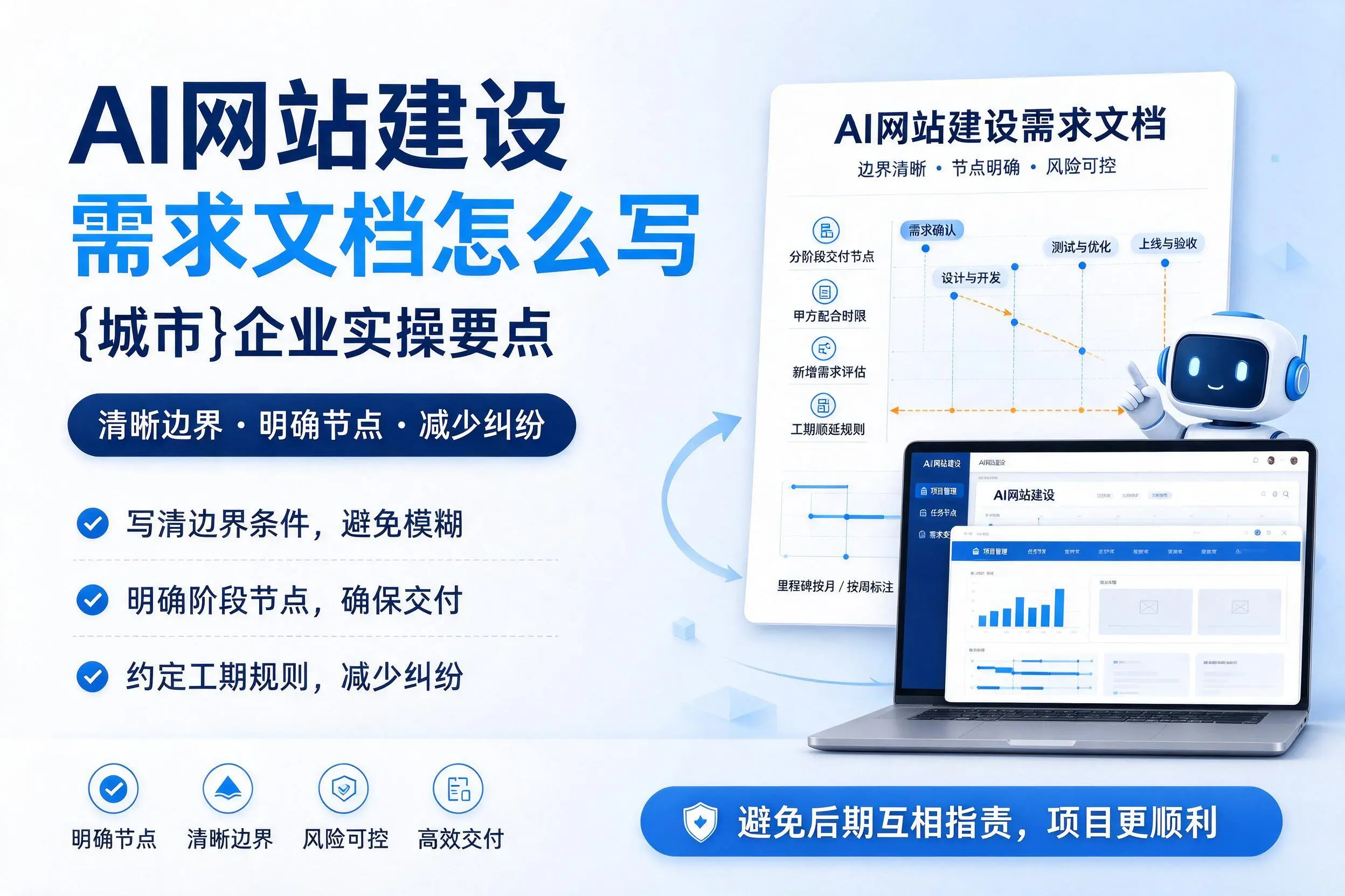 AI网站建设需求文档怎么写，包头企业实操要点